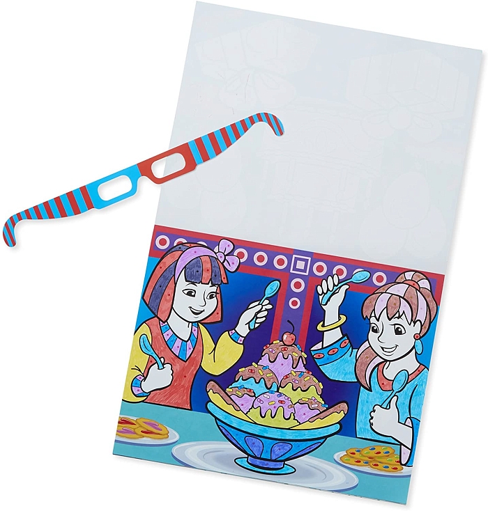 3D розмальовка по крапкам для дівчаток Melissa&Doug (MD9963) Melissa & Doug