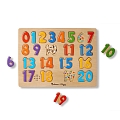 Звуковий пазл англійські "Цифри" Melissa&Doug (MD339) Melissa & Doug