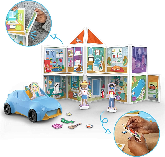 Ігровий магнітний набір будівель "Наш дім" Melissa&Doug (MD30650) Melissa & Doug