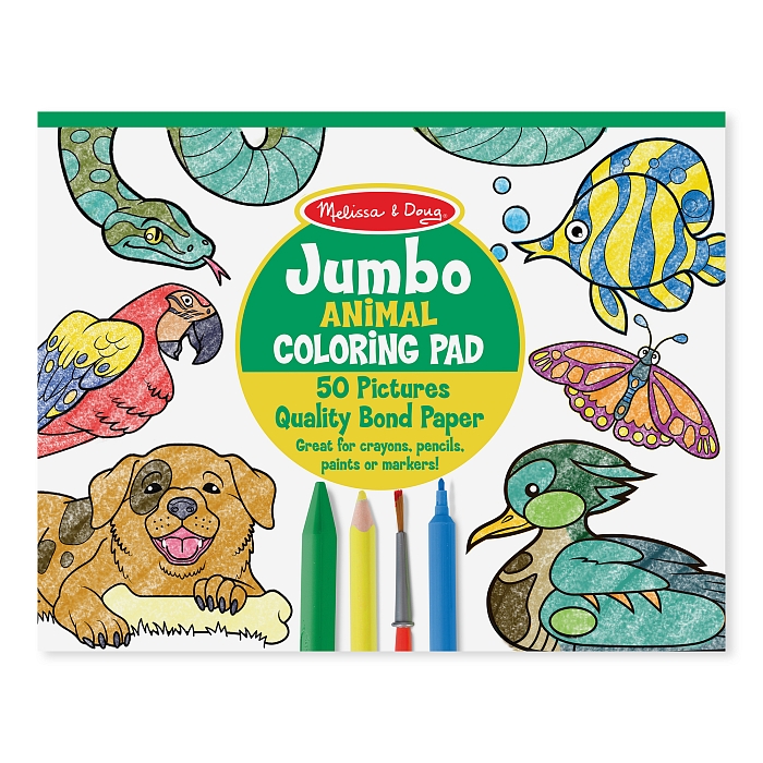 Альбом розмальовок "Тварини" Melissa&Doug (MD4200) Melissa & Doug