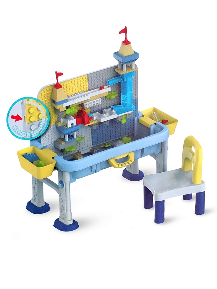 Дитячий ігровий стіл для конструкторів (GT-15) Microlab Toys  Melissa & Doug