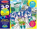 3D розмальовка по крапкам для дівчаток Melissa&Doug (MD9963) Melissa & Doug