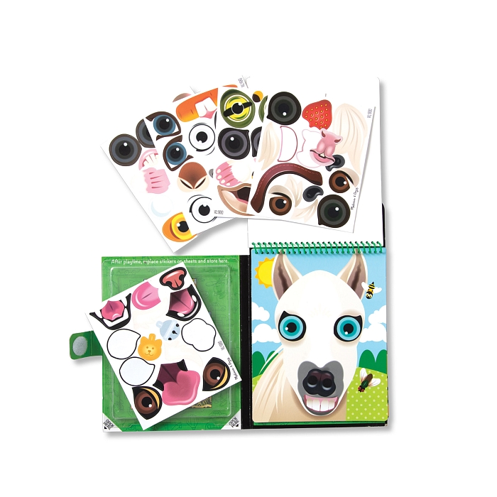 Блокнот з багаторазовими наліпками &quot;Домашні тварини&quot; Melissa&Doug (MD30512) Melissa & Doug