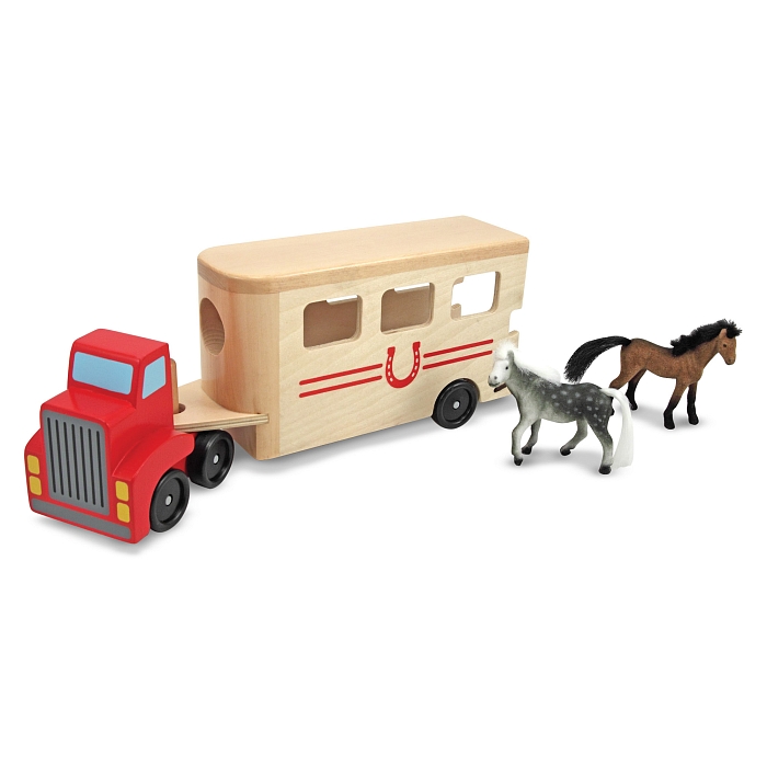 Іграшковий автомобіль-причіп для коней Melissa&Doug (MD14097) Melissa & Doug