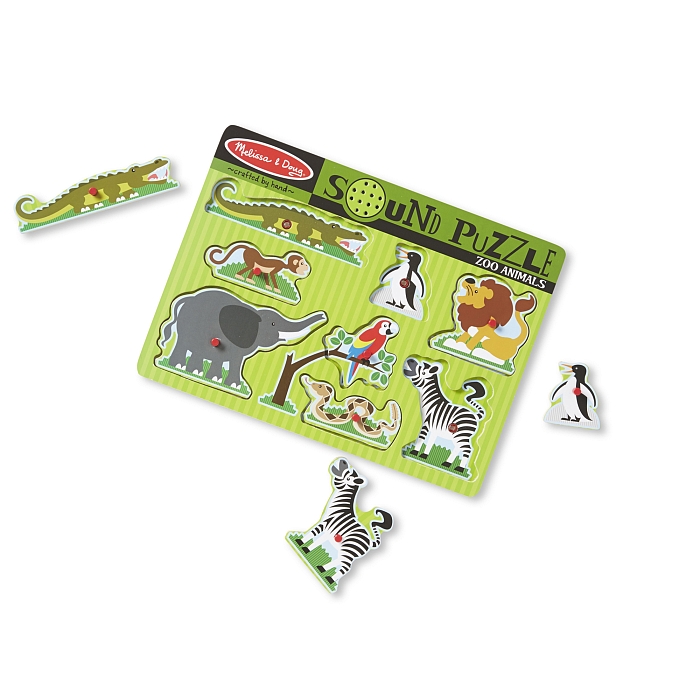 Звуковий пазл "Зоопарк" Melissa&Doug (MD727) Melissa & Doug