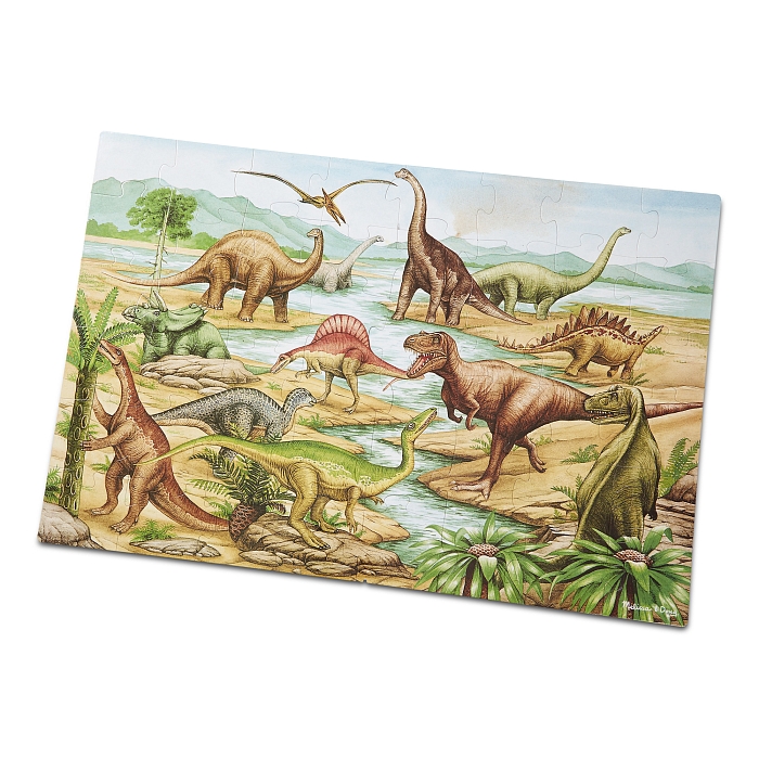 Мега-пазл &quot;Динозаври&quot; , 48 елементів Melissa&Doug (MD10421) Melissa & Doug