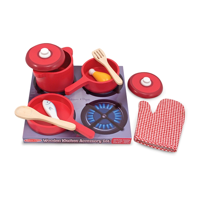 Ігровий набір дерев'яного посуду Melissa&Doug (MD12610) Melissa & Doug