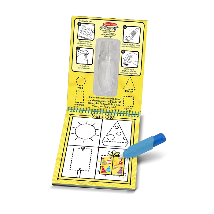 Чарівна водна розмальовка "Кольори і форми" Melissa&Doug (MD9444) Melissa & Doug