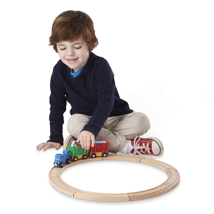 Дерев'яний набір "Потяг з тваринами" Melissa&Doug (MD10644) Melissa & Doug