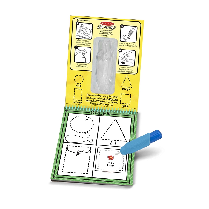 Чарівна водна розмальовка "Кольори і форми" Melissa&Doug (MD9444) Melissa & Doug