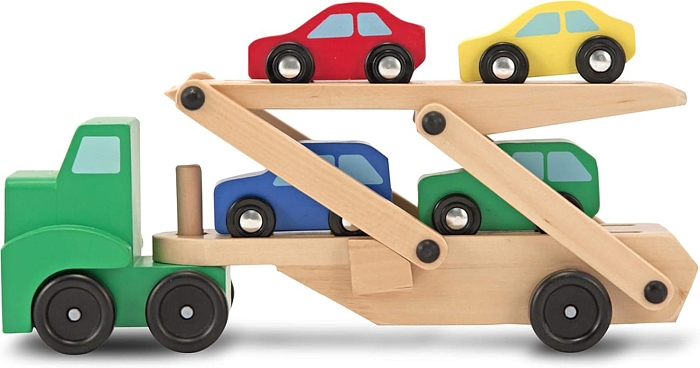 Іграшковий дерев'яний автотранспортер Melissa&Doug (MD14096) Melissa & Doug