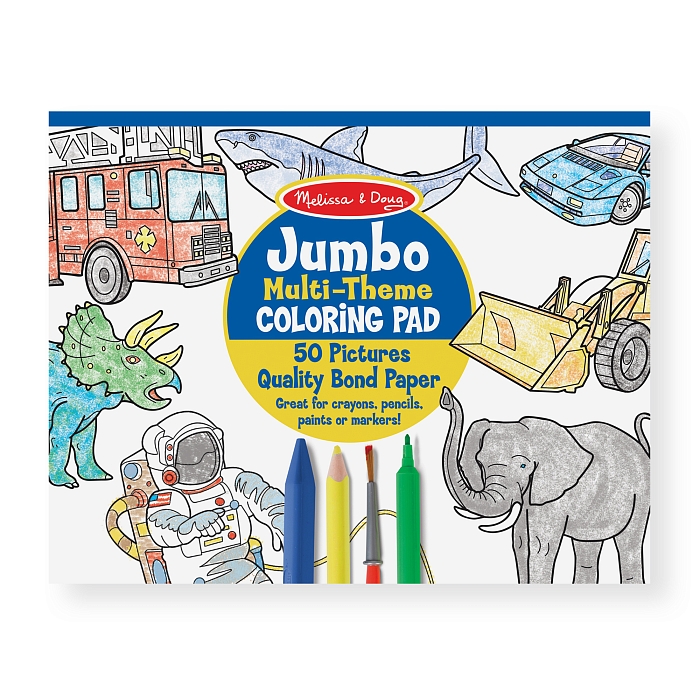 Альбом розмальовок для хлопчиків  Melissa&Doug (MD4226) Melissa & Doug
