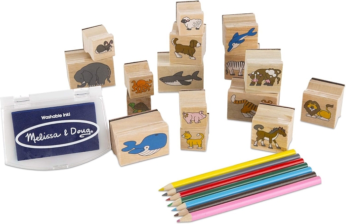 Набір штампів "Тварини" Melissa&Doug (MD13798) Melissa & Doug