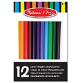 Кольорові трикутні олівці, 12 кольорів Melissa&Doug (MD4119) Melissa & Doug