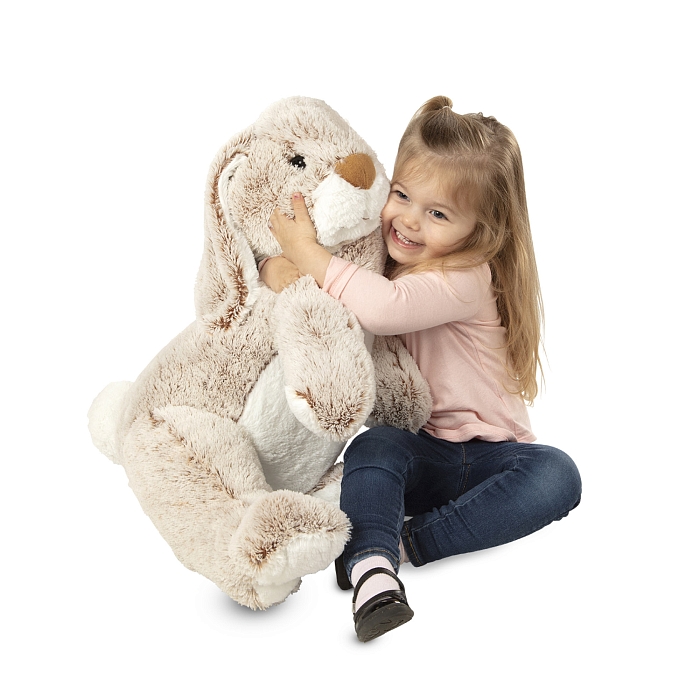 Величезний плюшевий кролик Джамбо, 61 см Melissa&Doug (MD40404) Melissa & Doug