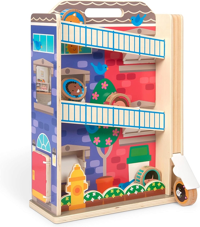 Дерев'яний розвиваючий набір "Будинок"  Melissa&Doug (MD30741) Melissa & Doug