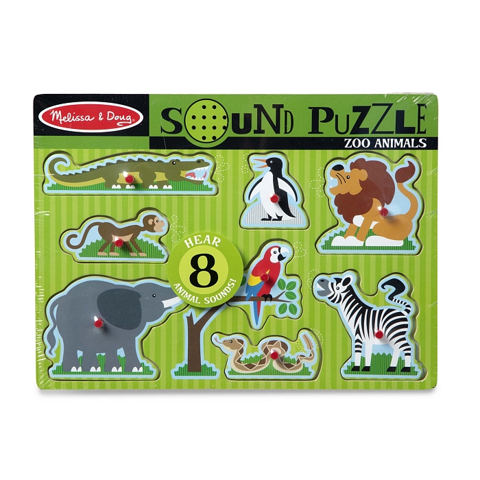 Звуковий пазл "Зоопарк" Melissa&Doug (MD727) Melissa & Doug