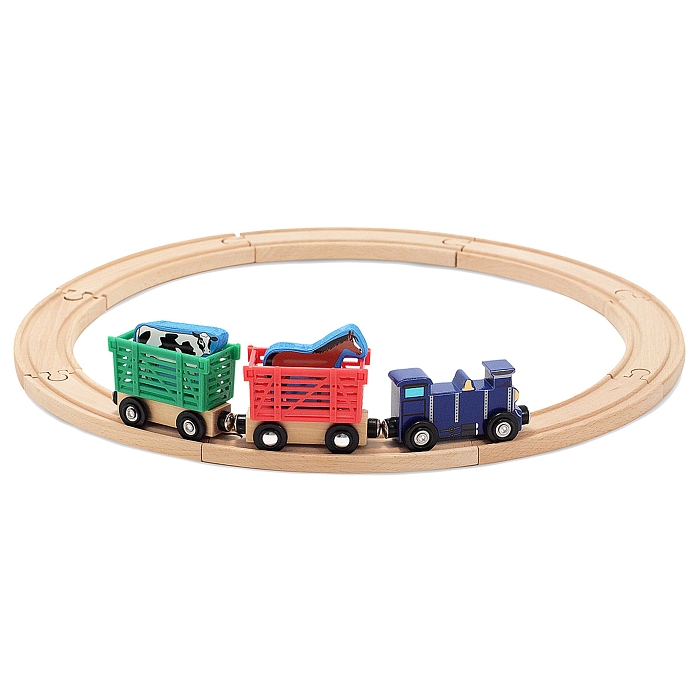 Дерев'яний набір "Потяг з тваринами" Melissa&Doug (MD10644) Melissa & Doug