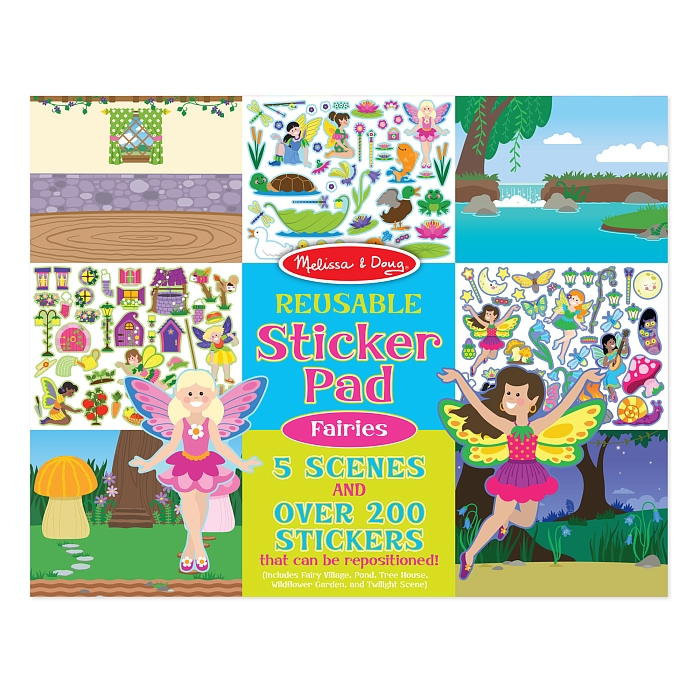 Набір багаторазових наліпок "Феї" Melissa&Doug (MD8603) Melissa & Doug