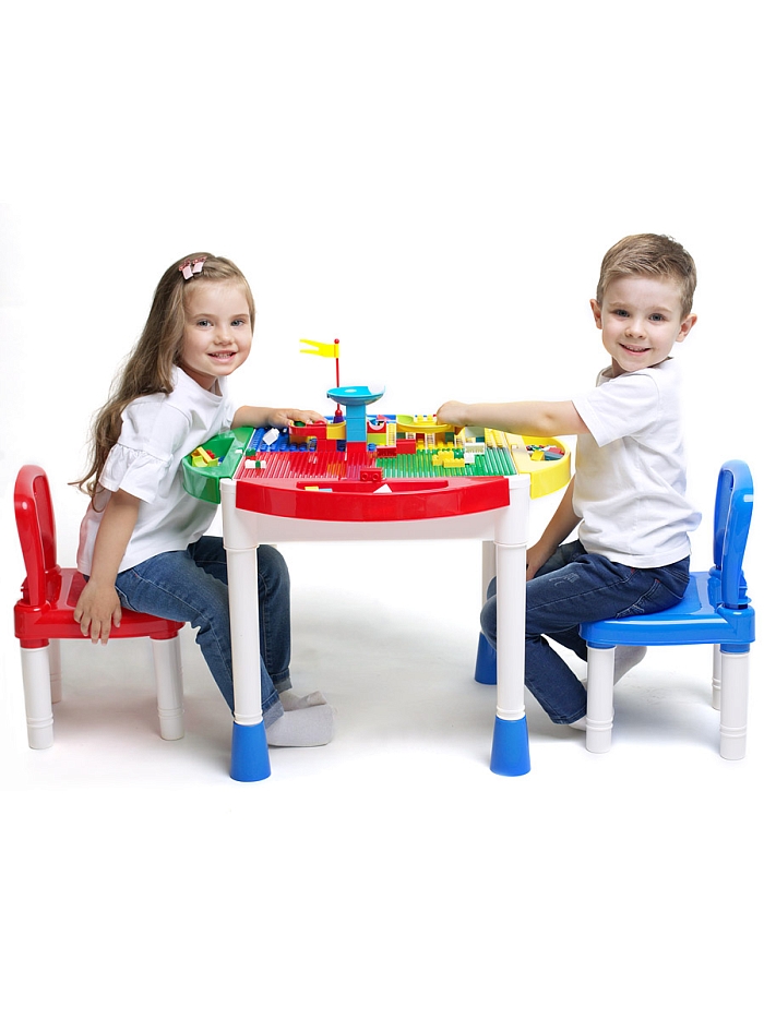 Дитячий ігровий стіл для конструкторів (GT-14) Microlab Toys Melissa & Doug