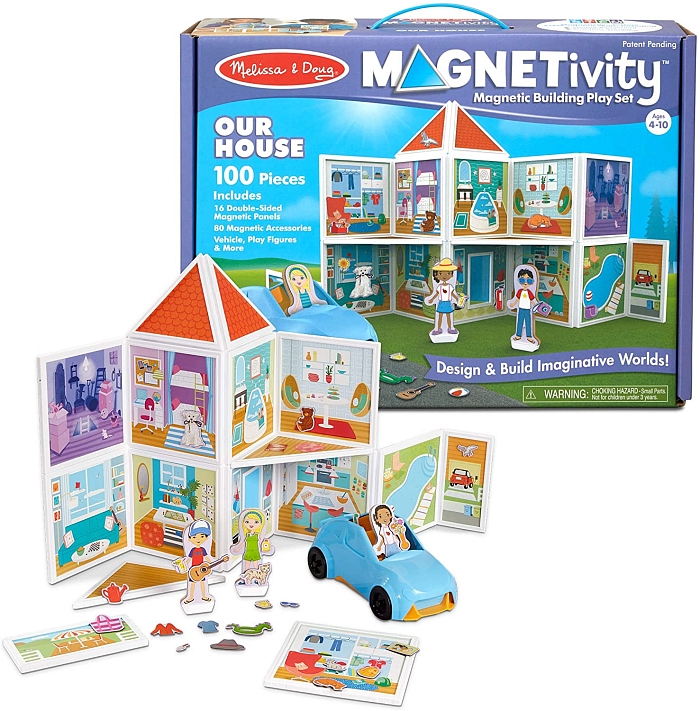 Ігровий магнітний набір будівель "Наш дім" Melissa&Doug (MD30650) Melissa & Doug