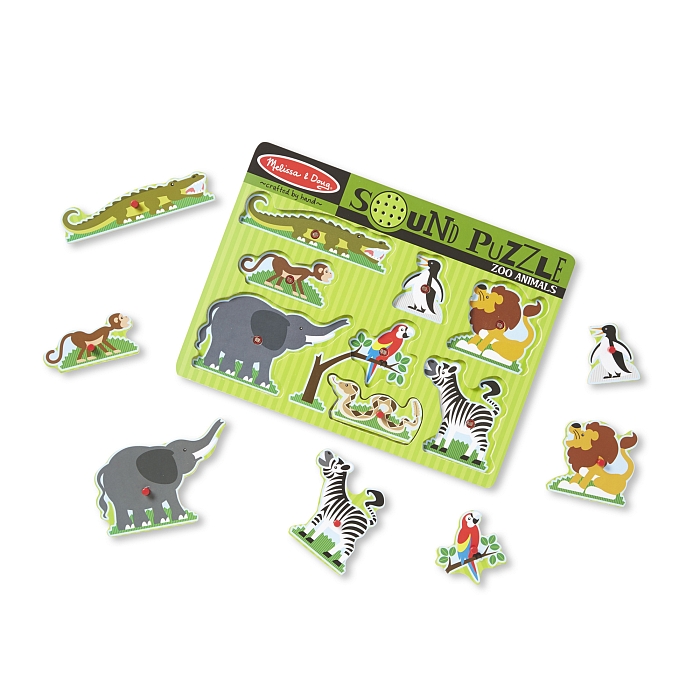 Звуковий пазл "Зоопарк" Melissa&Doug (MD727) Melissa & Doug