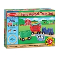 Дерев'яний набір "Потяг з тваринами" Melissa&Doug (MD10644) Melissa & Doug
