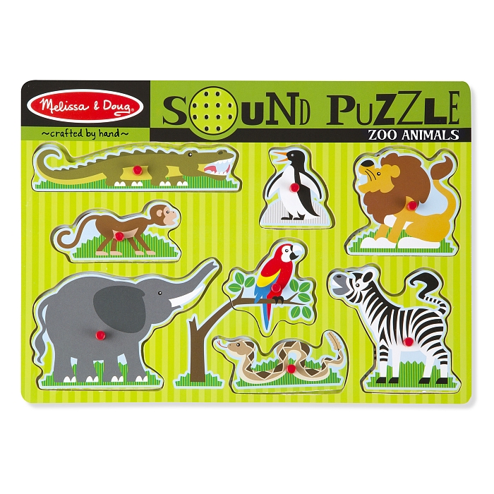 Звуковий пазл "Зоопарк" Melissa&Doug (MD727) Melissa & Doug