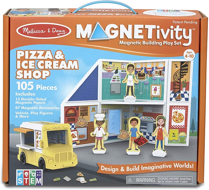 Ігровий магнітний набір &quot;Магазин піци та морозива&quot; Melissa&Doug (MD30658) Melissa & Doug